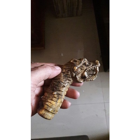 DEDER KERIS/HANDEL KERIS UKIR MACAN KAYU GALIH ASEM POLENG