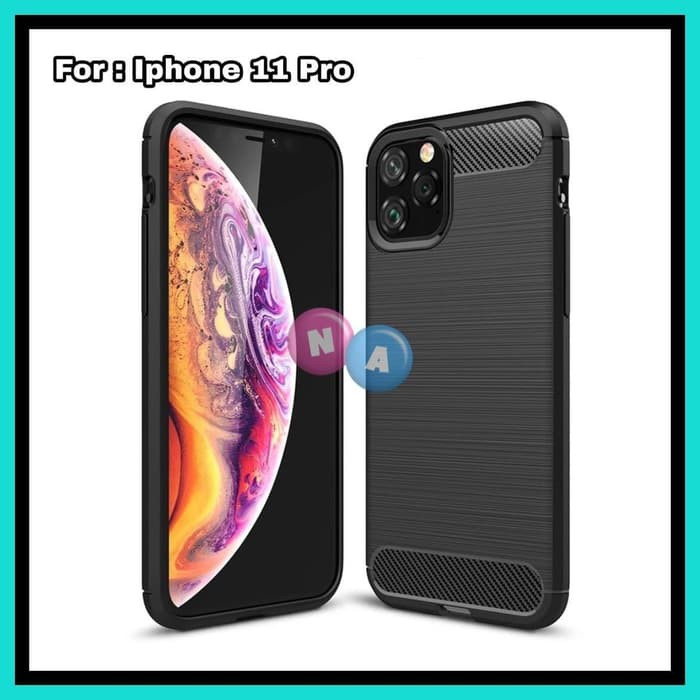 NA - Case Iphone 11 Pro - Soft Armor Case Carbon Iphone 11 Pro