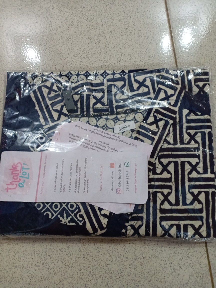 Blouse  267 Awi/kh# Atasan Batik Wanita Bahan Katun Stretch