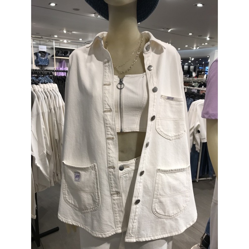 H&M x Lee - Kemeja Panjang Denim