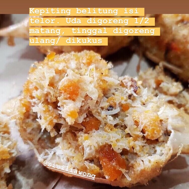 

KEPITING BUNTING TELOR