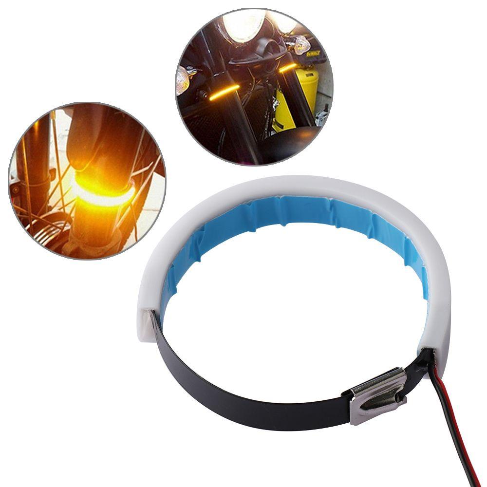 Populer Motor SMD LED Strip Flexible Ring Indikator Merah/Biru/Kuning/Putih