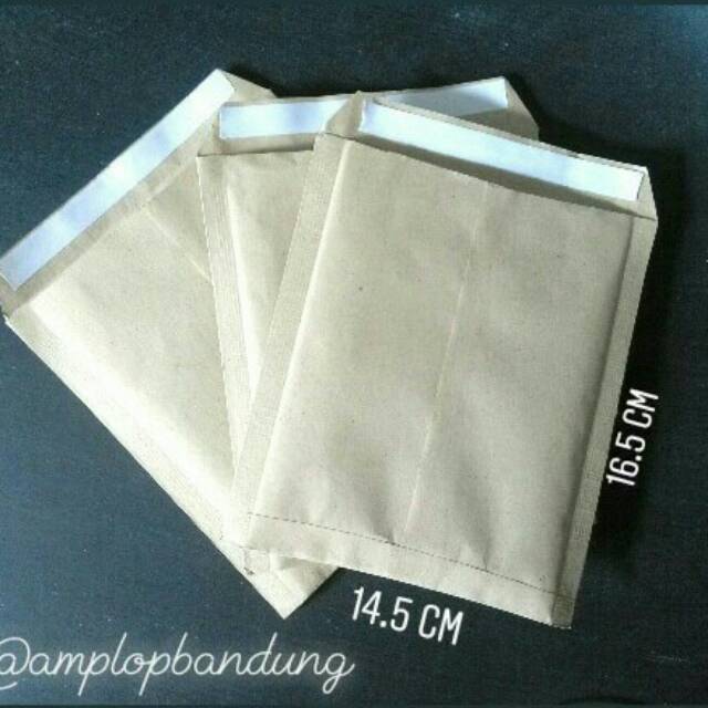 

kemasan gadget/asessori amplop bubble padded envelope ukuran.16.5X14cm