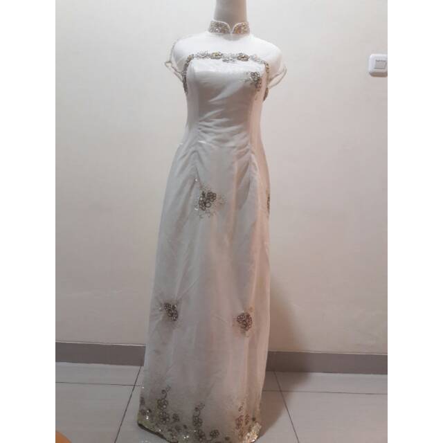 Preloved Cheongsam Dress Gaun malam gaun pesta