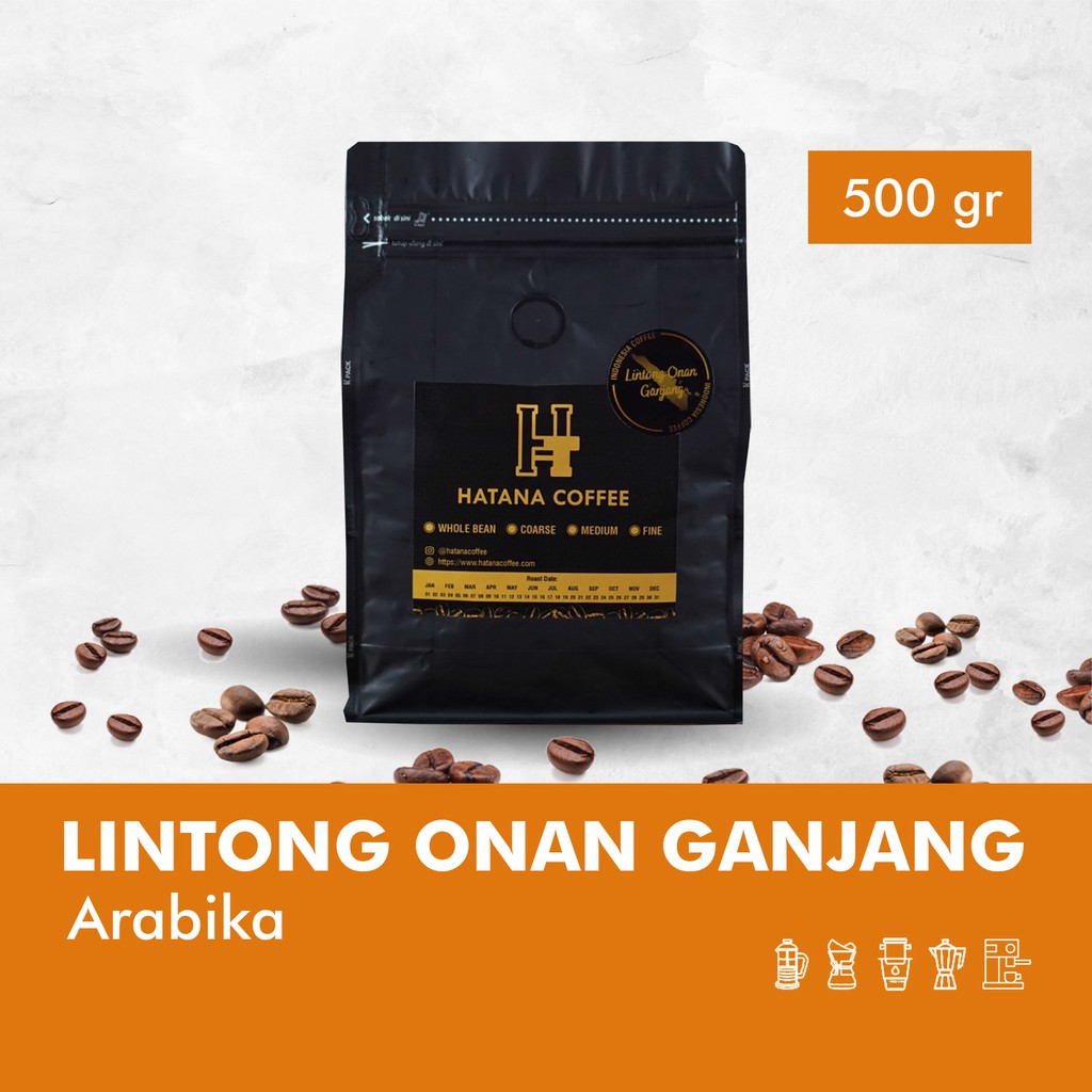 

Kopi Arabika Lintong (Onan Ganjang) - Roasted Bean - 500 Gram