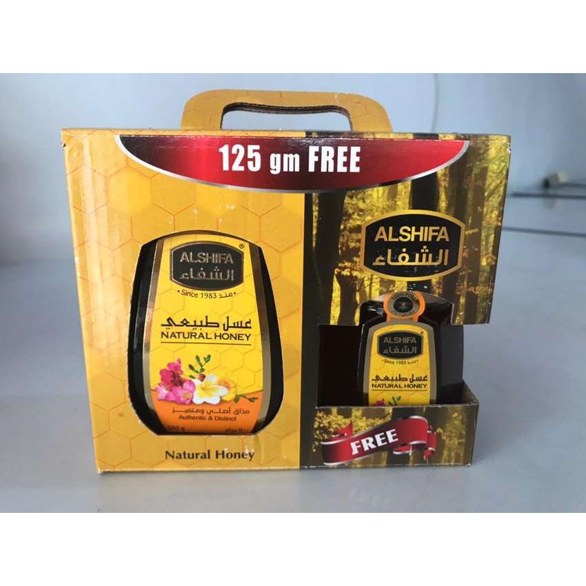 

madu al shifa 500g + free 125g