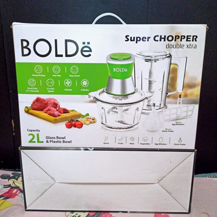 Bolde Super Chopper Double Extra - Meat Chopper Bolde Double Extra