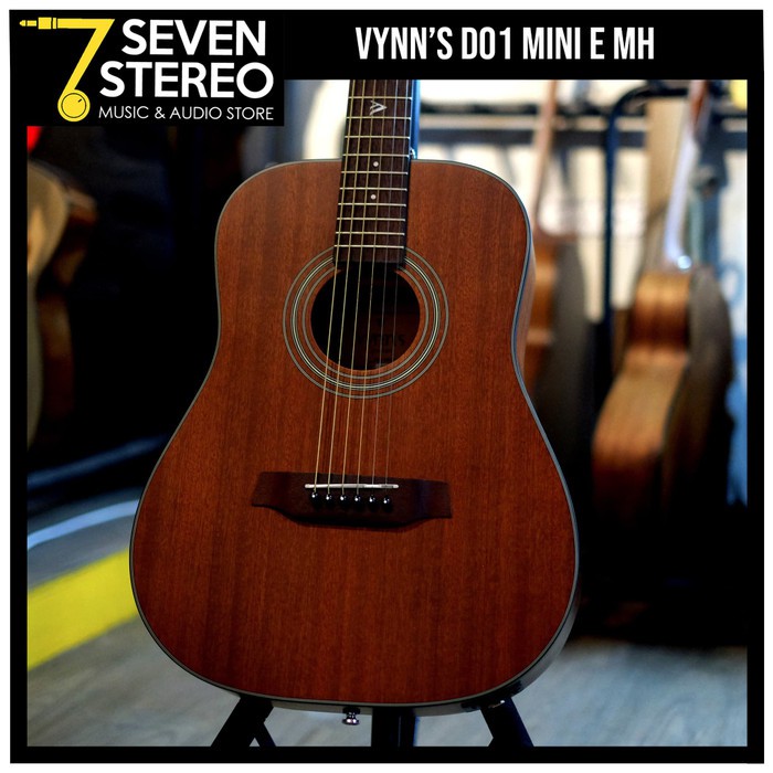 Vynn's D01 MINI E-MH Acoustic Electric Guitar vynns