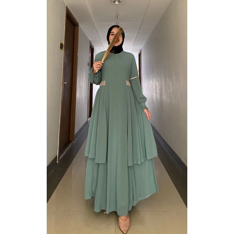 Gamis Aulia ORI kualitas premium