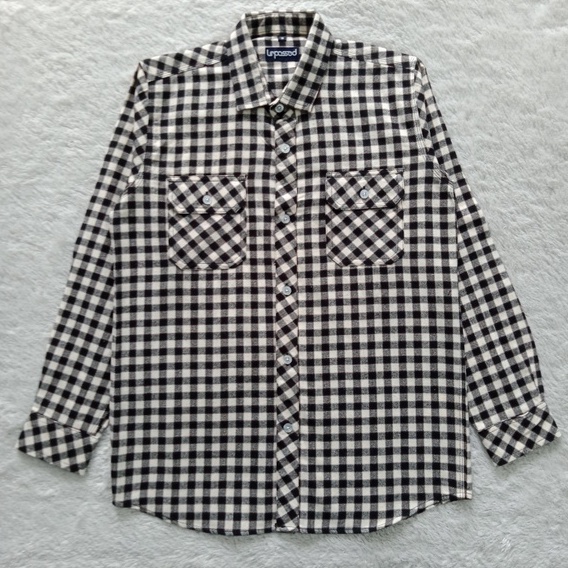 Unpossed Kemeja Flanel Orange 476