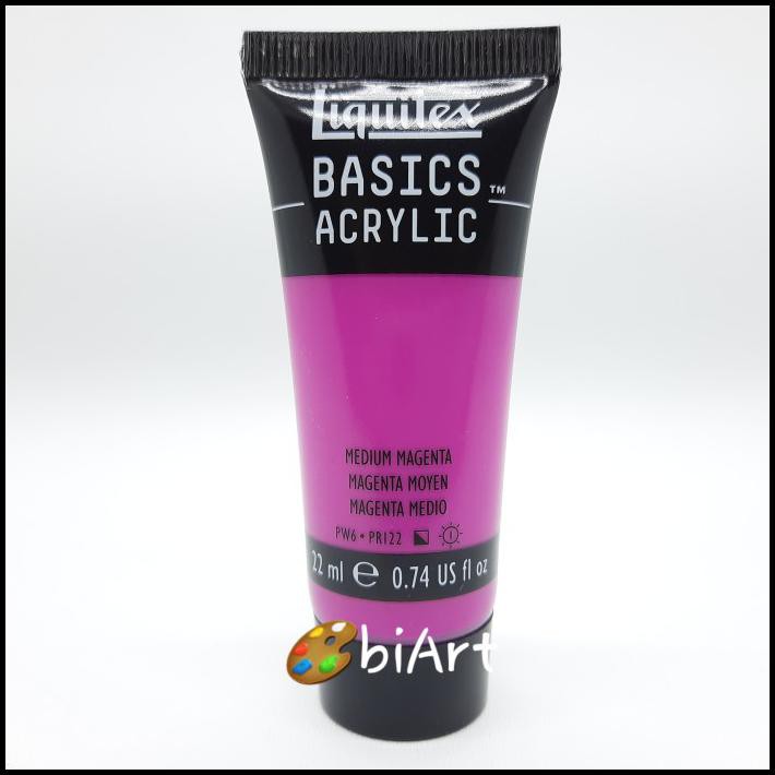 

Cuci Gudang Cat Akrilik Liquitex Basics Acrylic 22 Ml Medium Magenta