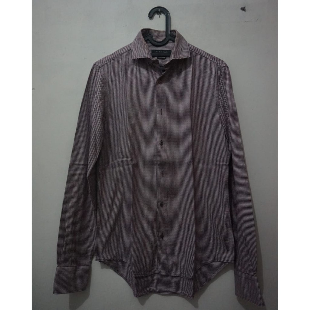 PRELOVED KEMEJA ZARA MAN ORIGINAL / ZARA MAN SHIRT ORI