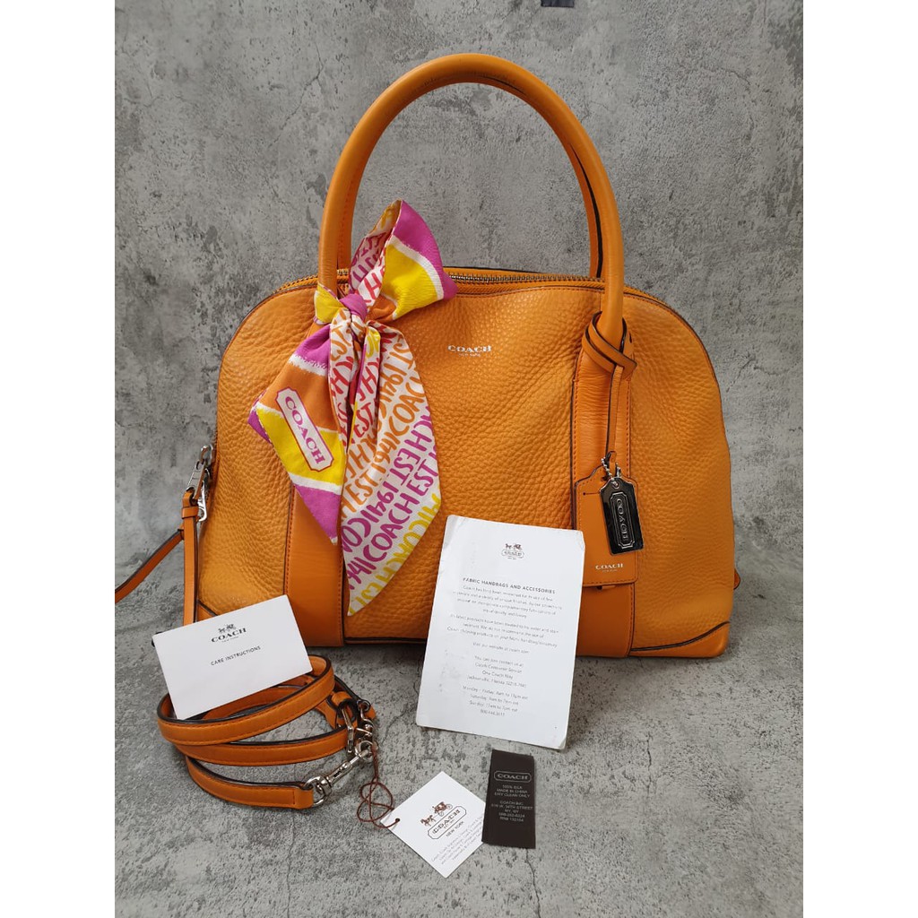 Coach Bleecker Butik Yellow