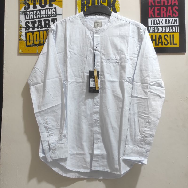 SAJUAK PREMIUM TB BAJU KEMEJA KOKO KEMKO PRIA LENGAN PANJANG KANCING FULL TWILL ORIGINAL TERBARU
