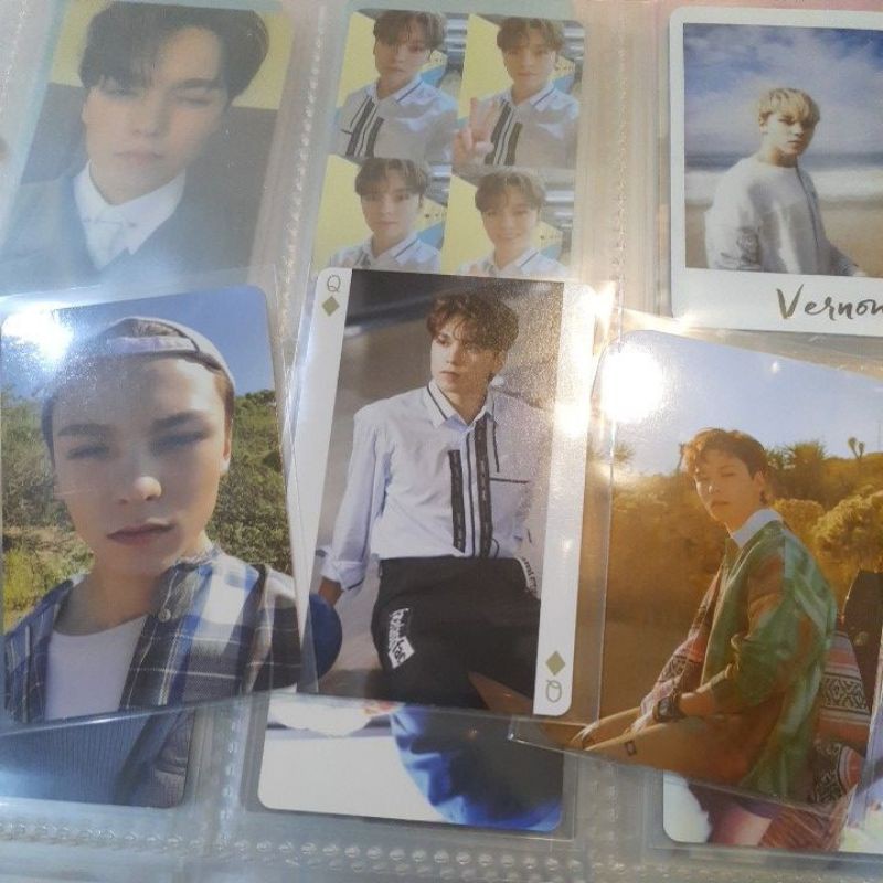[BOOKED komingparamesvari] Vernon Hansol Seventeen Trump HMV Henggarae Set