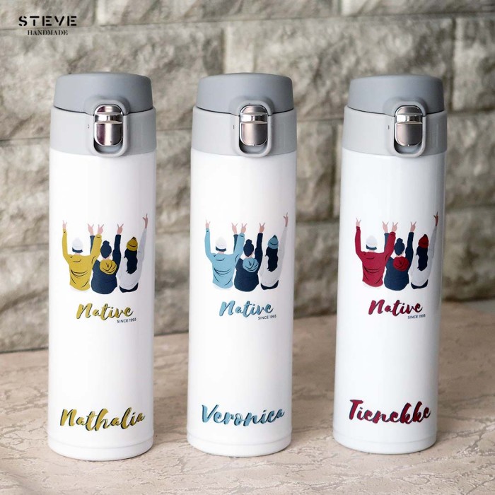 Botol Minum Tumbler Termos Vacuum TM0389 Grosir Hadiah Souvenir Kado