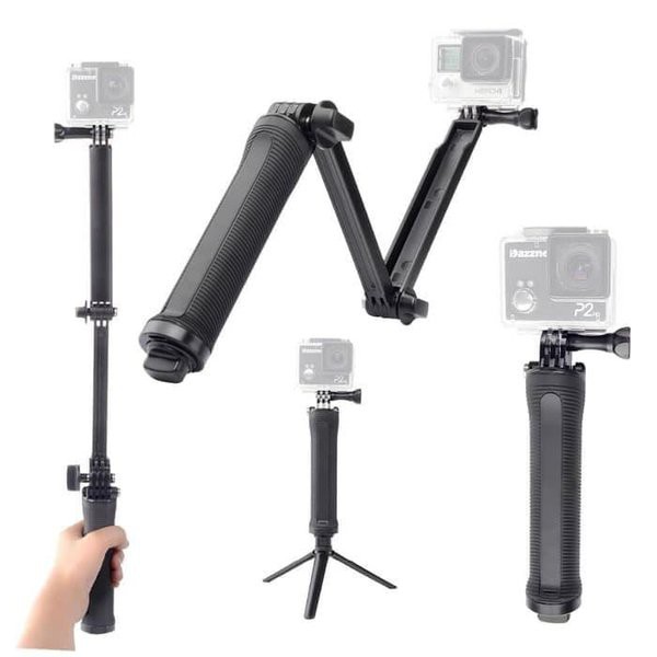 3 Way Grip Arm Tripod Multifunctional Handheld Monopod