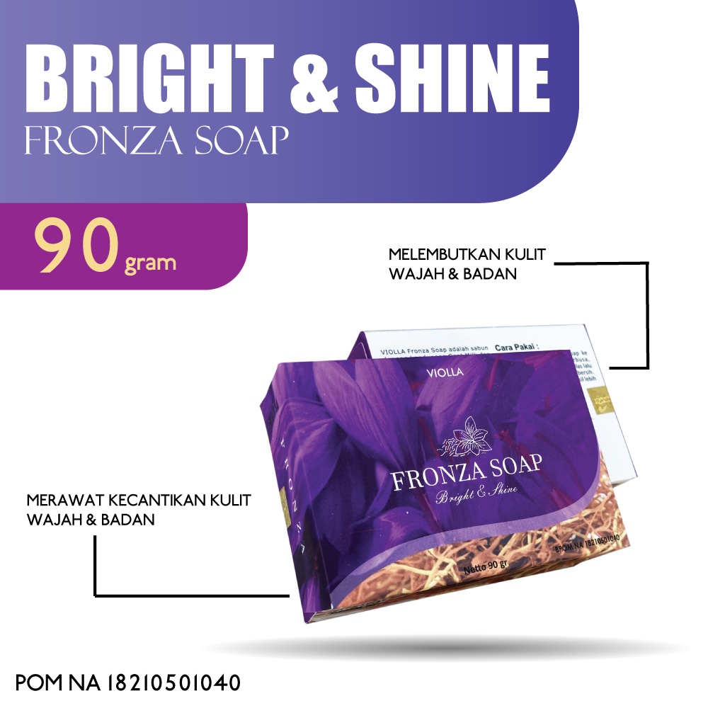 Fronza Soap Sabun pemutih Badan - Sabun Batang - Sabun Pencerah Kulit