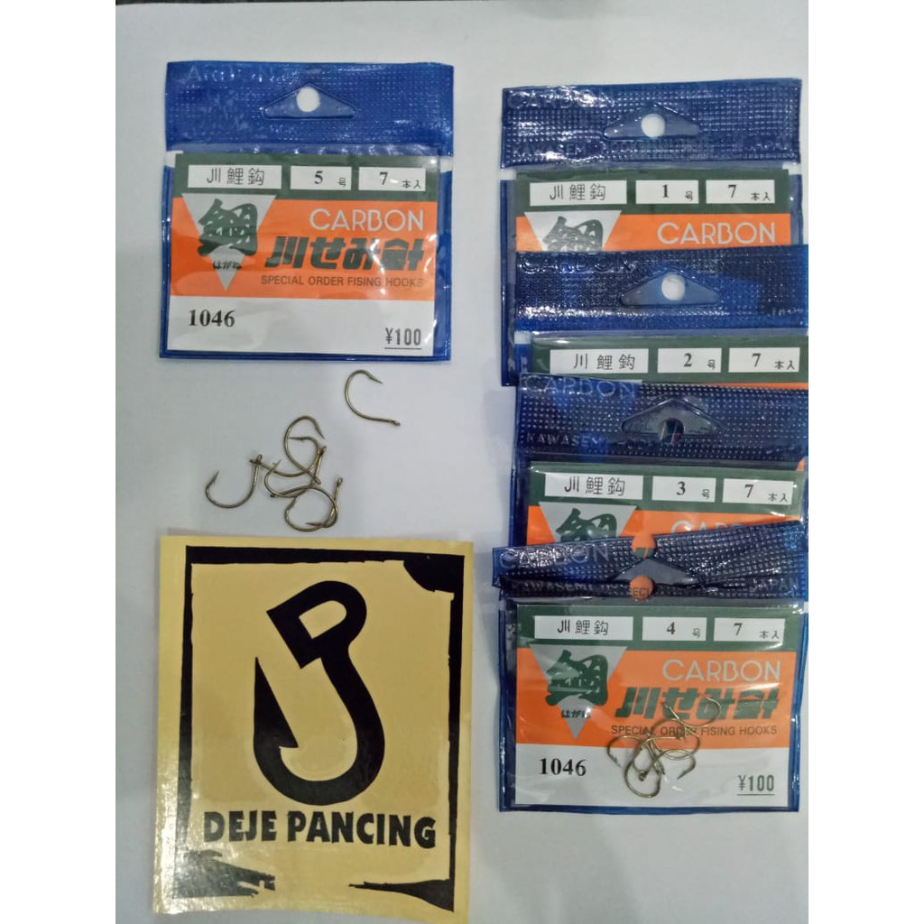 Mata PANCING Kail Pancing Carbon Jepang 1046