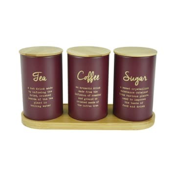 tempat gula kopi /set canister /tea coffee and sugar