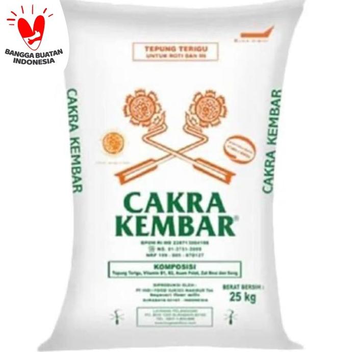 

[COD] Tepung Terigu Cakra Kembar 25 kg GOJEK OR GRAB ONLY [COD]