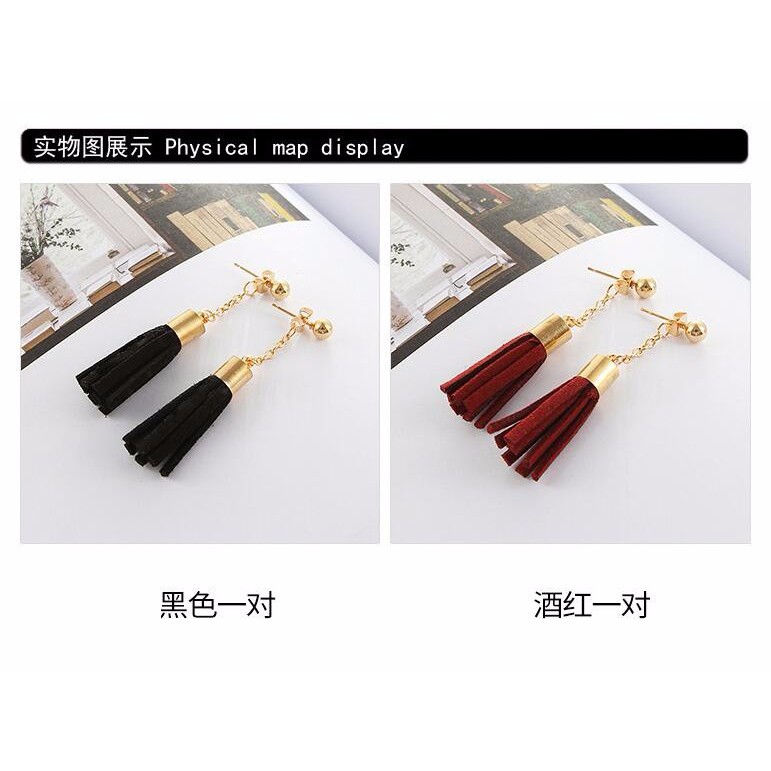 Anting wanita fashion korea panjang 291