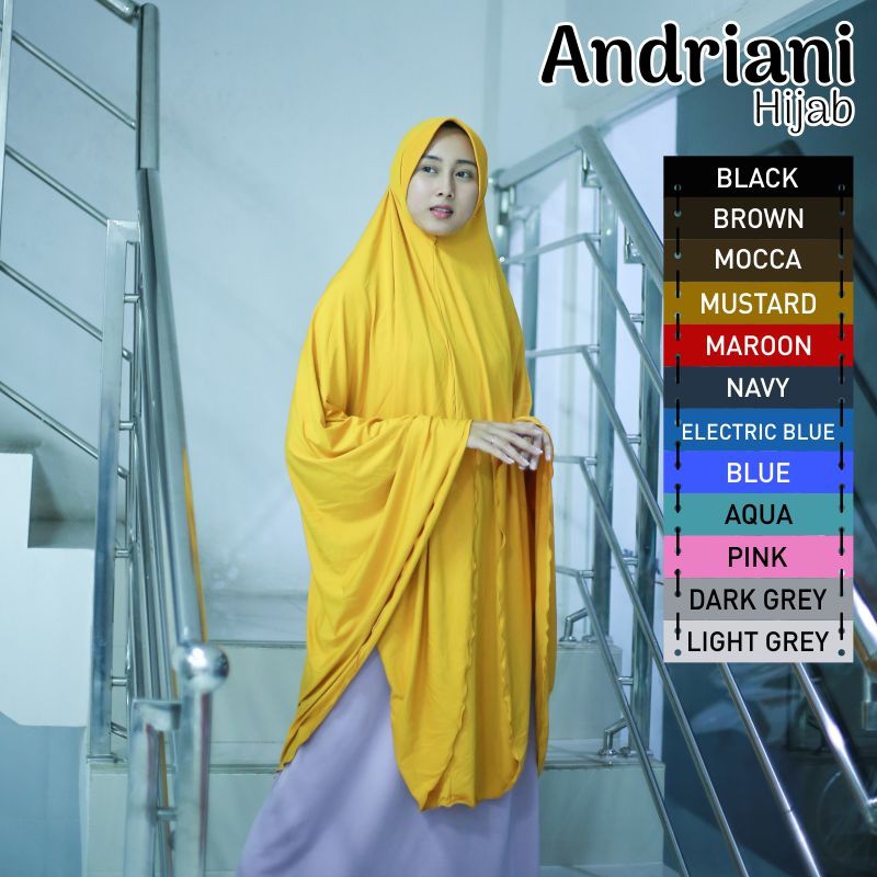 Andriani Hijab Jumbo Jersey