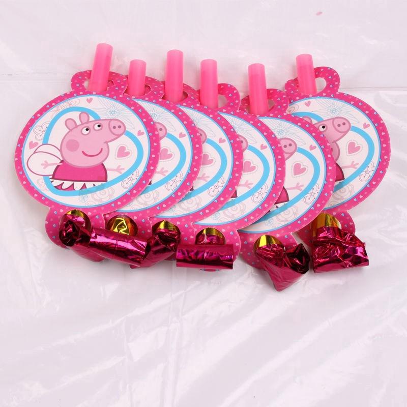 Set Peralatan  Makan Pesta Ulang  Tahun  Anak Peppa Pig 