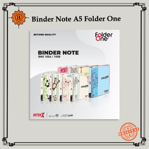 Binder Note A5 Folder One