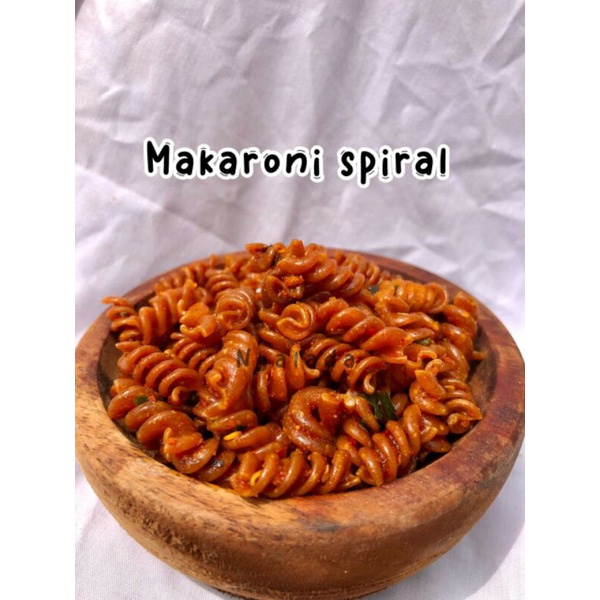 

MAKARONI SPIRAL PEDAS BUMBU DAUN JERUK