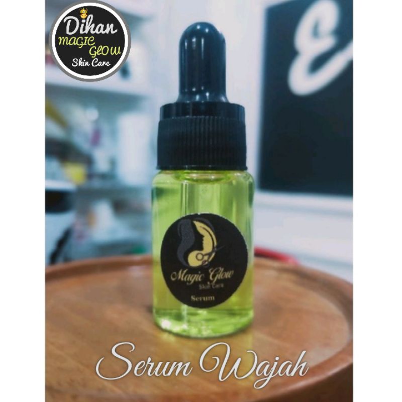 Serum MAGIC GLOW mengangkat noda hitam di wajah