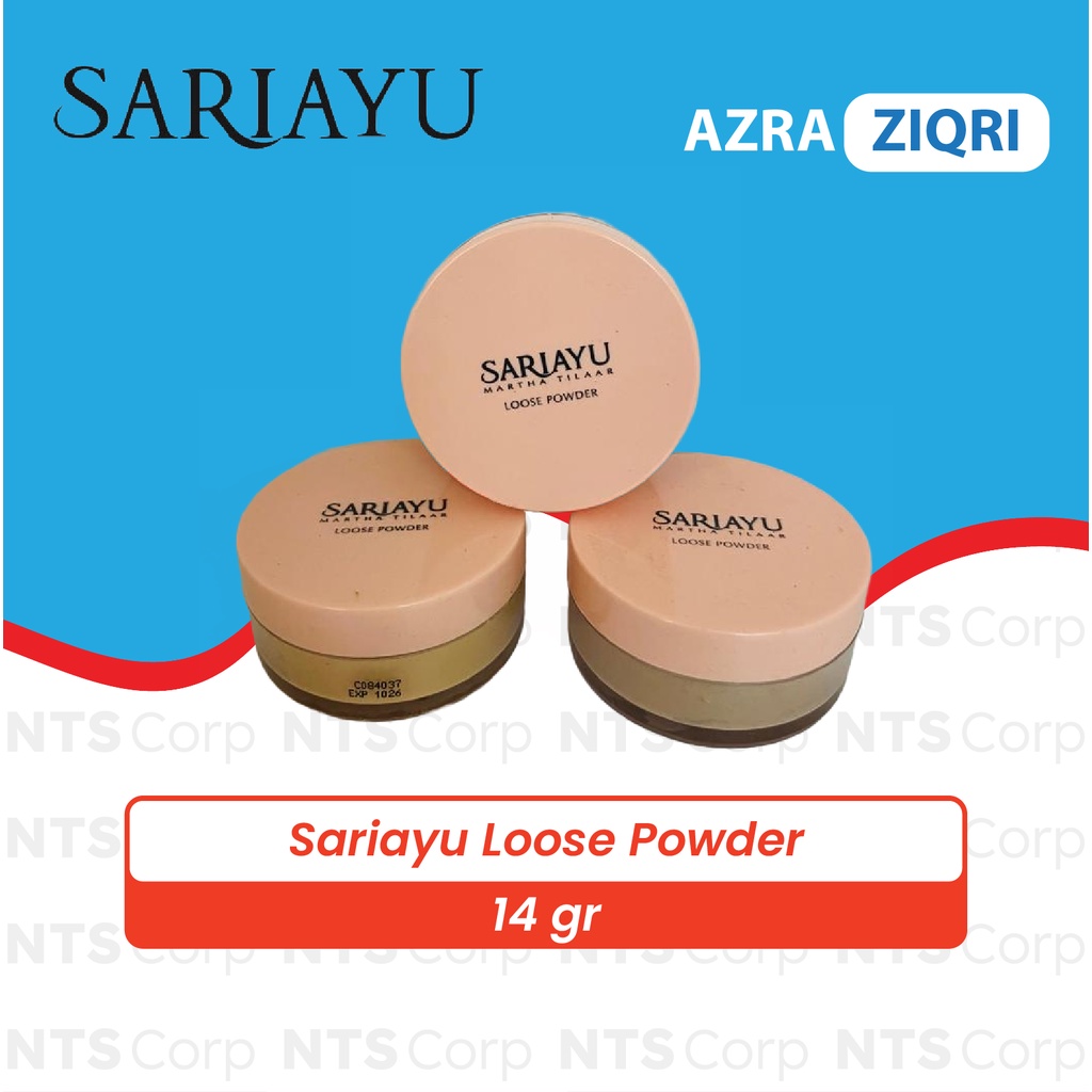 Sariayu Loose Powder/ Sariayu Bedak Tabur Plus Energizing Aromatic