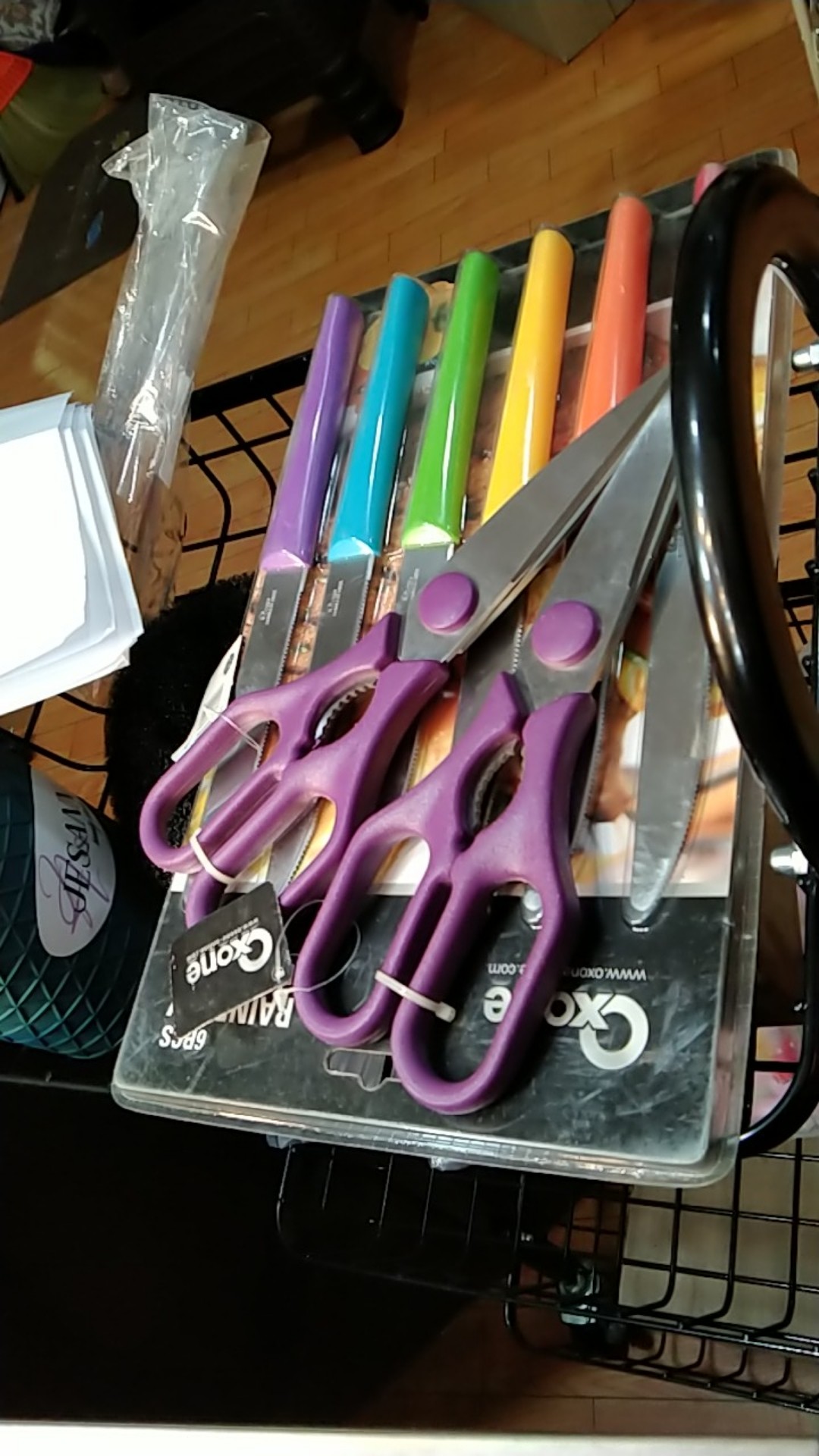 Oxone Ox600 Rainbow Knife 6pcs/pisau Set/ Terbaru/ Original/full Color/stainless Steel