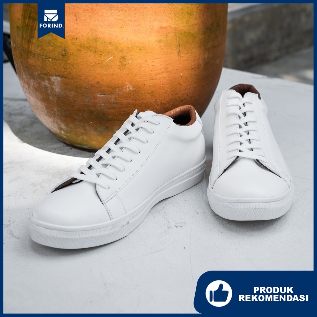 Muzzle White | 36-44 | Sepatu Sneakers Putih Original Sneaker Casual Sniker Kasual Jalan Pria Wanita Lokal Ori Footwear | FORIND x Lvnatica