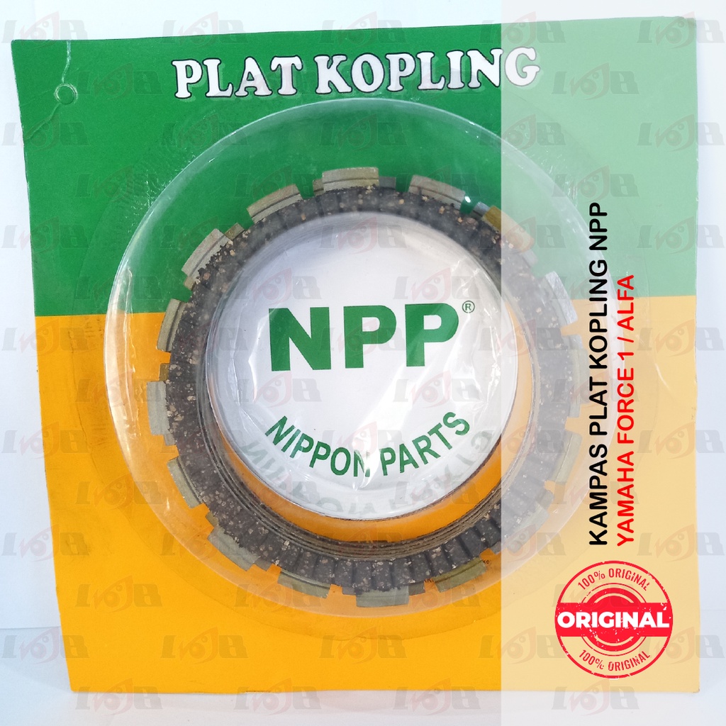 NPP Kampas Plat Kopling Force 1 Motor Yamaha F1ZR Alfa Crypton 5 Lembar Clutch Set Part Mesin