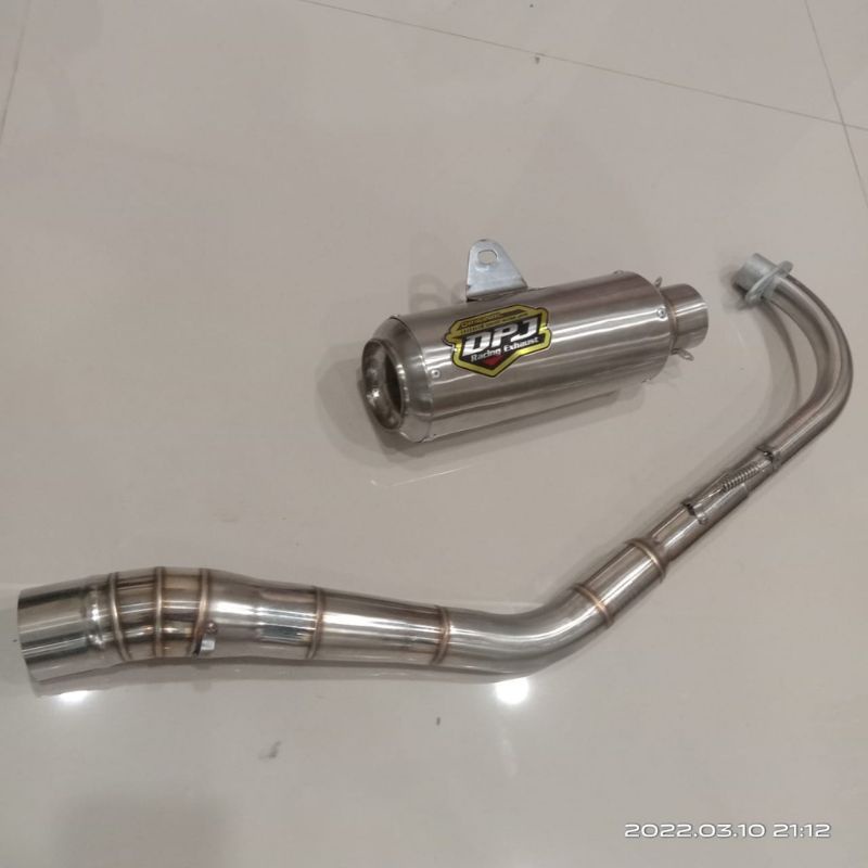 Knalpot DPJ GP1 for all motor bebek diameter 50 suara ngker-ngker