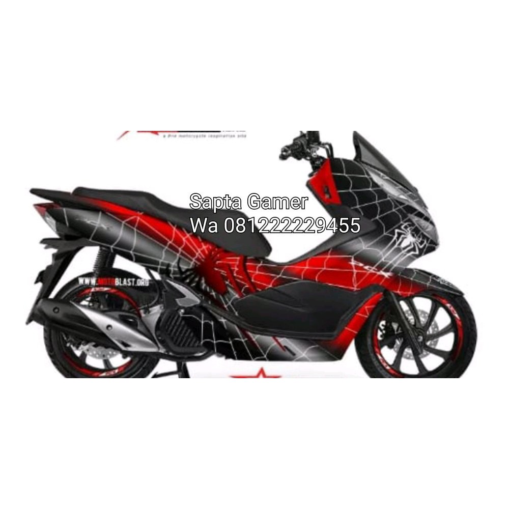 Dijual decal pcx full body spiderman 2 Berkualitas