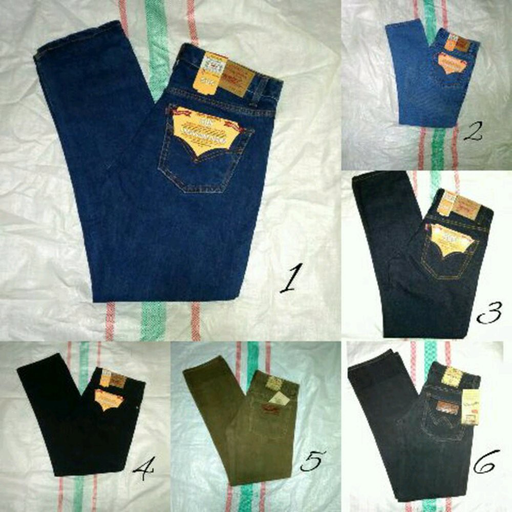 LIMITED Celana Jeans Pria Levis PREMIUM