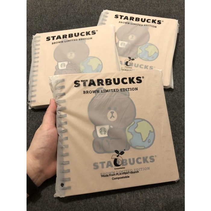 

STARBUCKS LINE FRIENDS BROWN EARTH DAY LIMITED EDITION