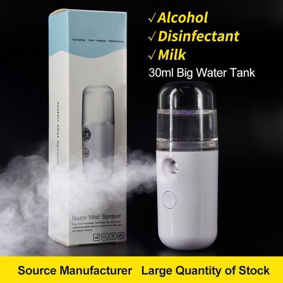 Nano Spray Mist Portable Sprayer Mini Water Cooling - Pelembab Wajah Semprot Air