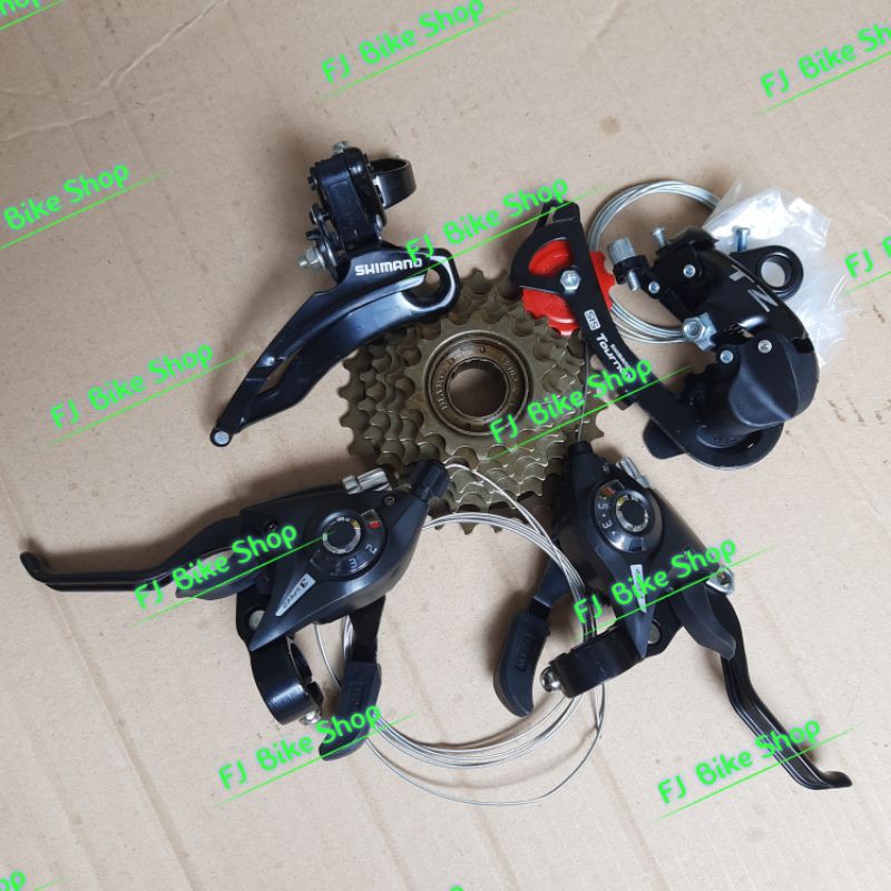 Groupset 7 Speed Sepeda MTB / SELI / MINION