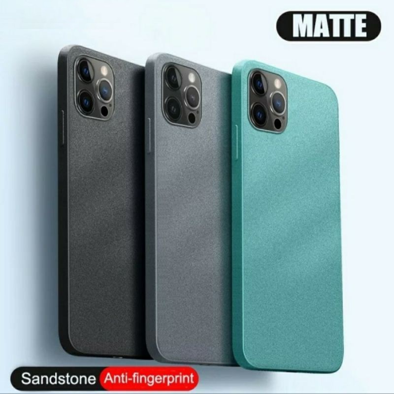 Soft Case Iphone 11 Iphone Pro Iphone 11 Pro Max dan Iphone 12 Iphone 12 Mini Iphone 12 Pro Iphone 12 Pro Max Slim Matte Silicon Sandstone