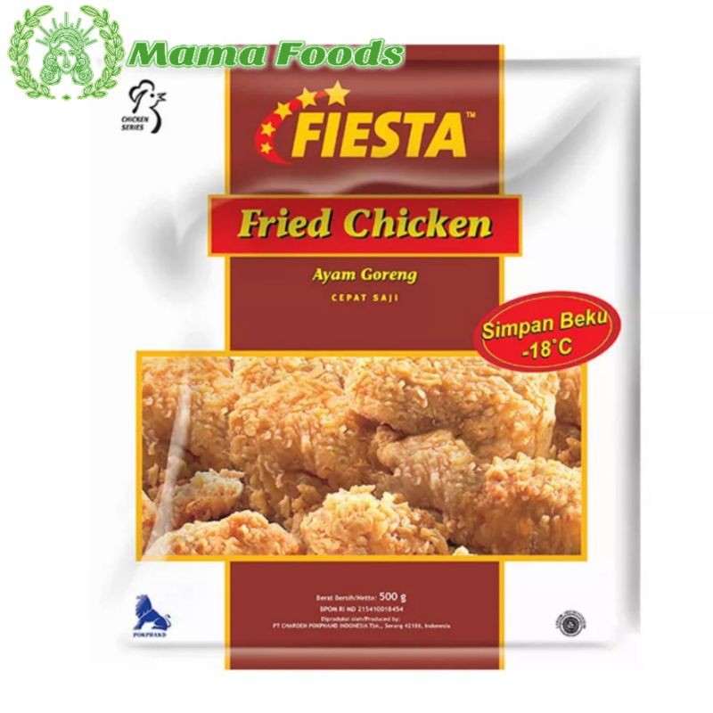 

Fried Chicken Fiesta 500gr Ayam Tepung Bumbu KFC Kentucky Frozen Foods