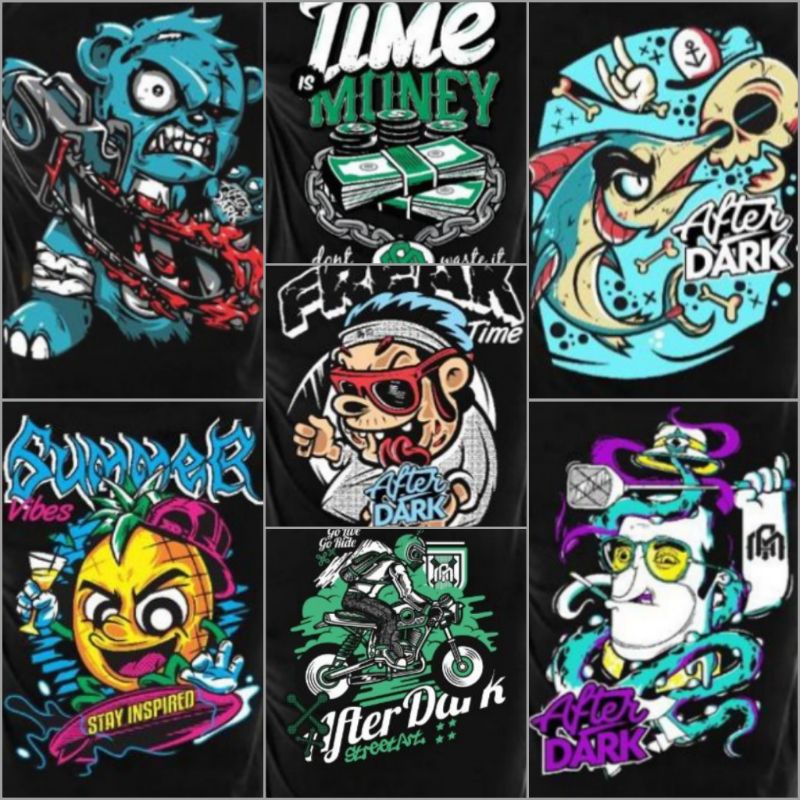 [oversize XXL] kaos oversize XXL jumbo series Tshirt distro pria baju katun polos hitam murah grosir