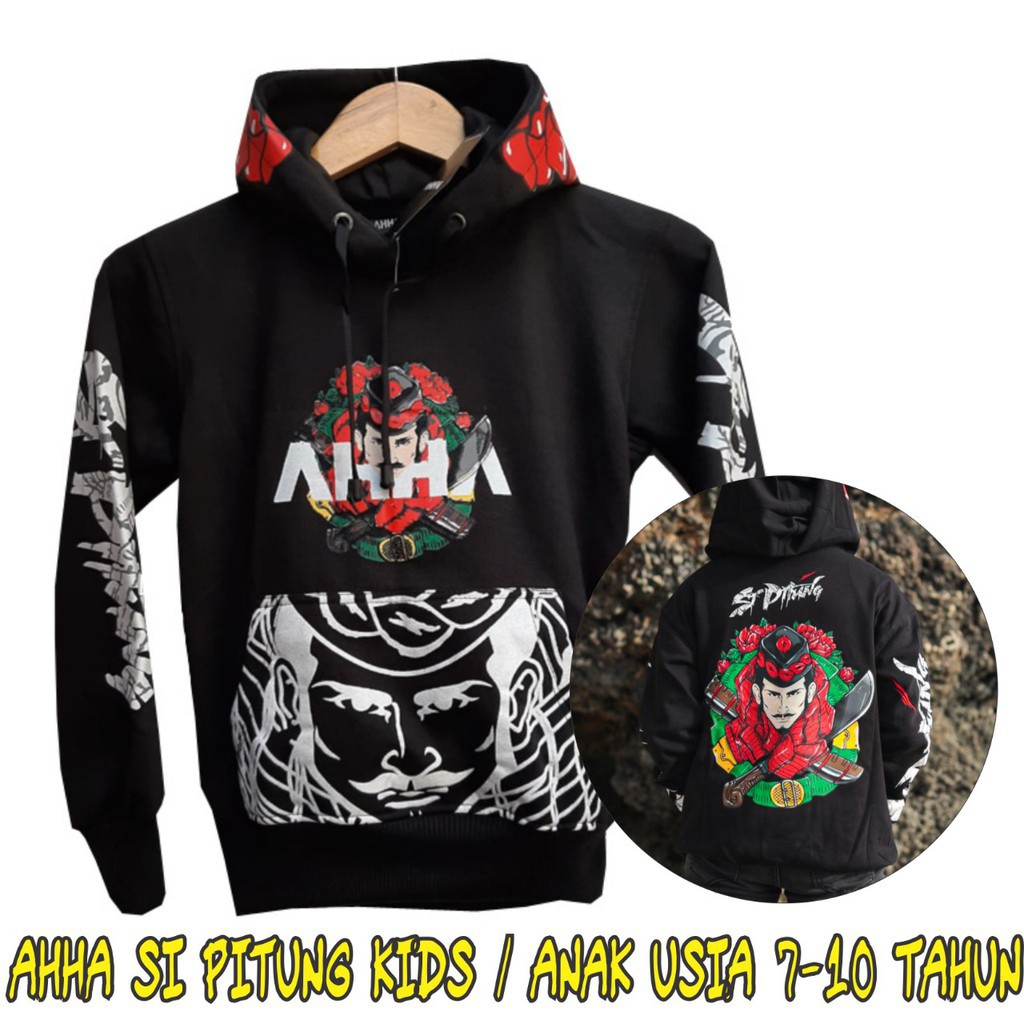 Jaket Sweater AHHA Rhino Cerotidae / Hoodie AHHA Gradasi (Limited Edition) Big Size L XL XXL