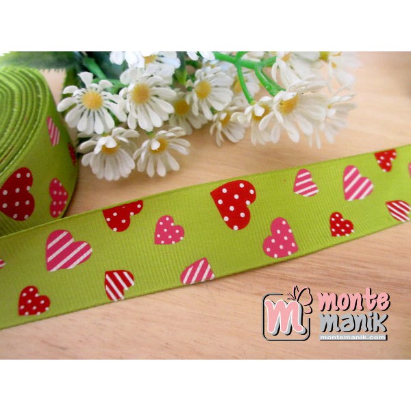 

Pita Grosgrain Motif Love 1" (PITA-016)