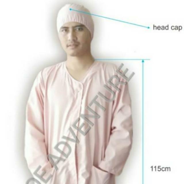 baju Gown semi OK 
untuk baju tenaga medis  perawat dan bidan puskesmas apd