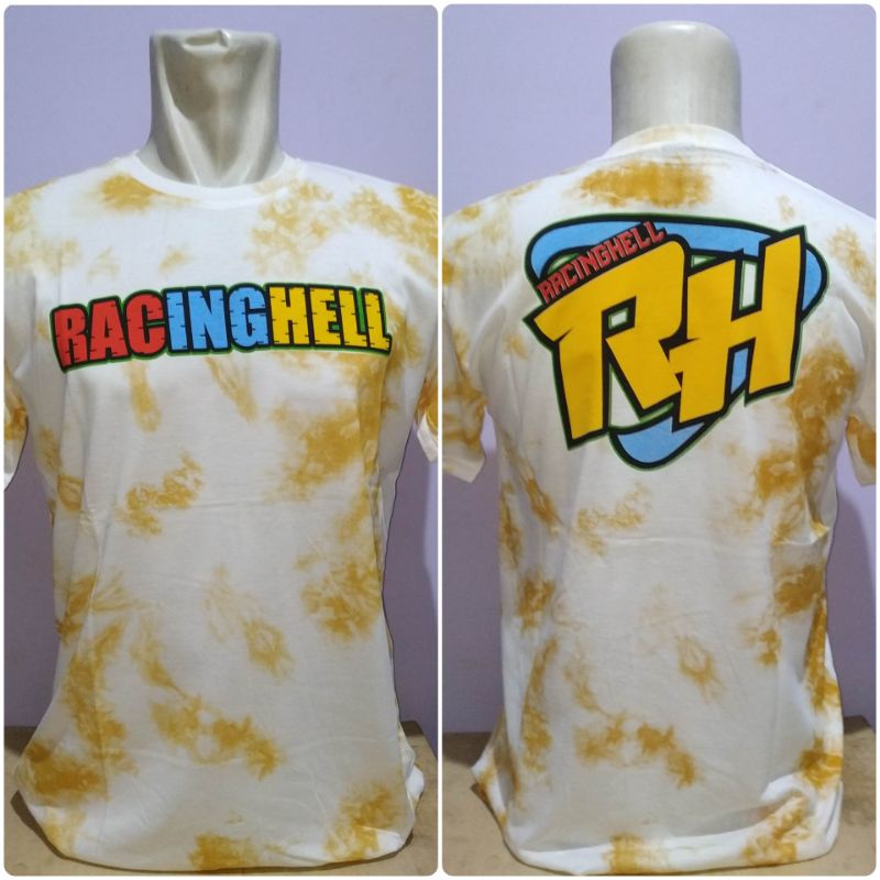Kaos RACING HELL (Putih)