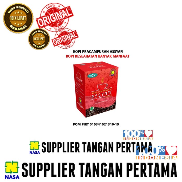

Terlaris Assyafi Nasa - Kopi Gula Aren Asli - Terbukti Menyehatkan Tubuh