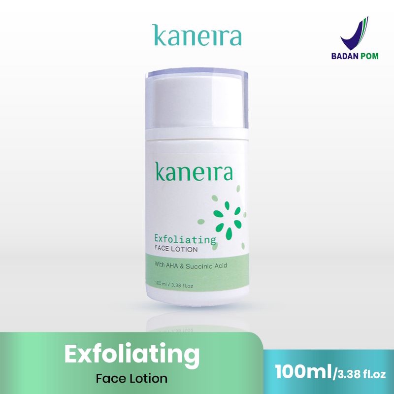 KANEIRA EXFOLIATING FACE LOTION / Toner Wajah /Mencerah / Cosmetic Halal